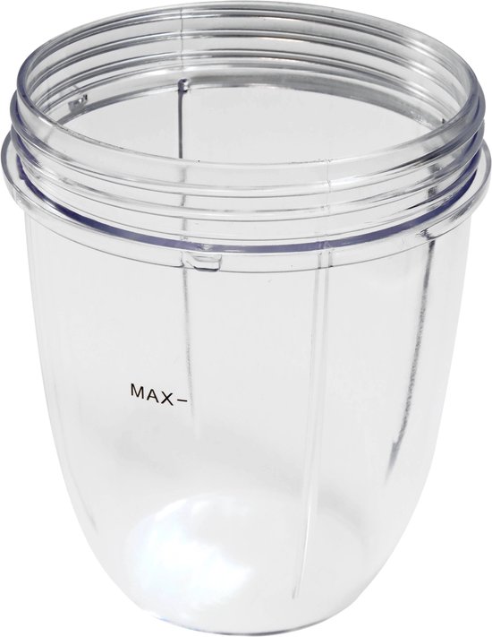 500ml Dparts beker geschikt voor NutriBullet - voor 600W / 900W Original & PRO series - 18oz Blender Short Cup Nutri Bullet Blend Los Klein Blenderbeker
