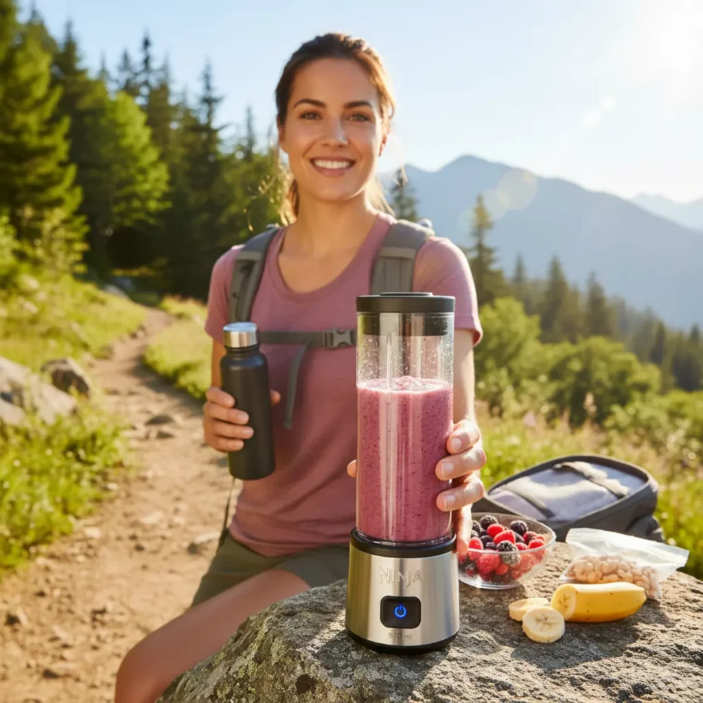 Ninja Blast Max draagbare blender met smoothie