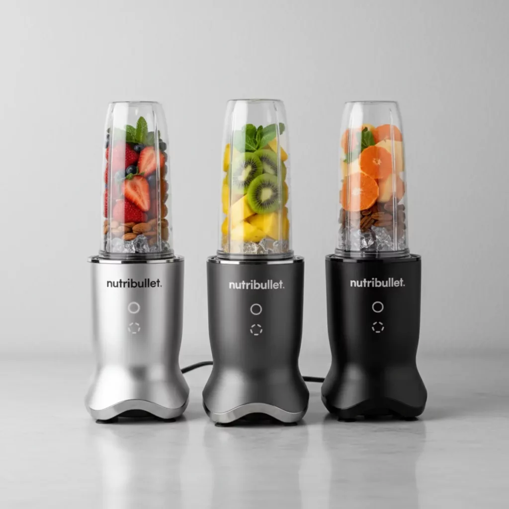 NutriBullet Ultra blender productfoto op witte achtergrond