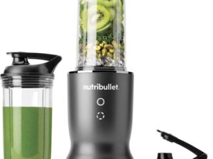 Nutribullet Ultra - Krachtige Blender - Incl. 2 To Go Bekers - 1200 Watt - Verlichte Touch Knoppen - Pulse Functie - Grijs