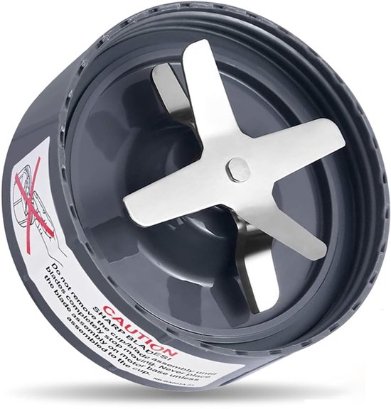 Vervanging extractormes - geschikt voor NutriBullet 600 W /900 W Pro extractormes serie - met siliconen rubber pakkingen seal of ring - grijs