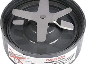 Vervanging extractormes, grijs, geschikt voor NutriBullet 900 W Pro extractormes serie met siliconen rubber pakkingen seal of ring voor NutriBullet blendermes vervanging onderdelen