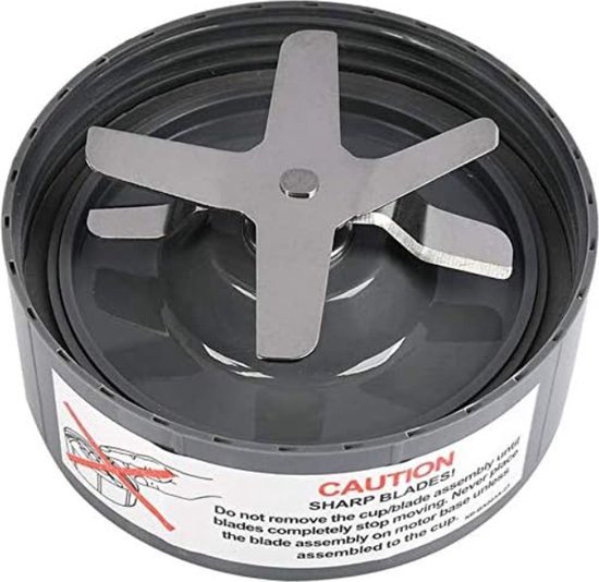 Vervanging extractormes, grijs, geschikt voor NutriBullet 900 W Pro extractormes serie met siliconen rubber pakkingen seal of ring voor NutriBullet blendermes vervanging onderdelen