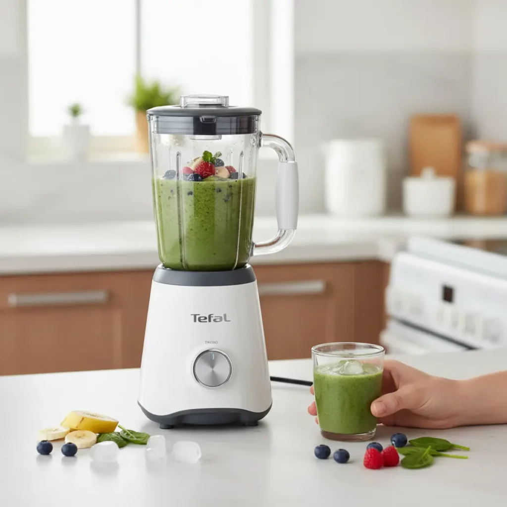 Tefal BL160 compacte blender wit en zwart