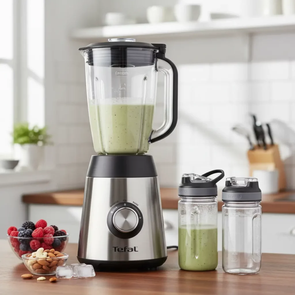 Tefal Blend Up blender in zwart met beker